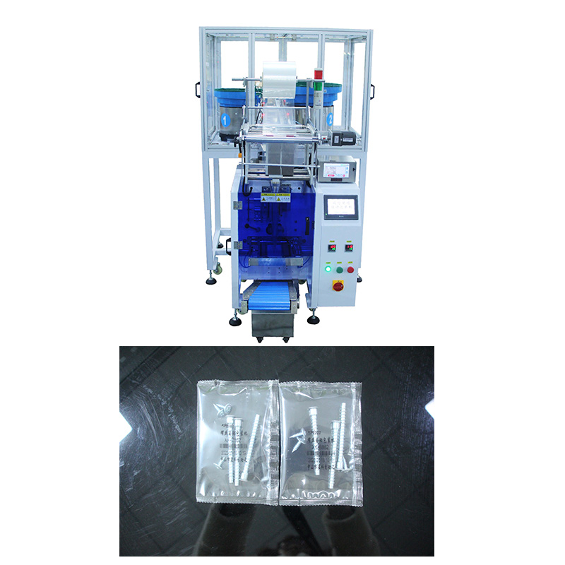 6 Drums Hardware Parts Packaging Machine Packing Fastener Filling Packaging Machine