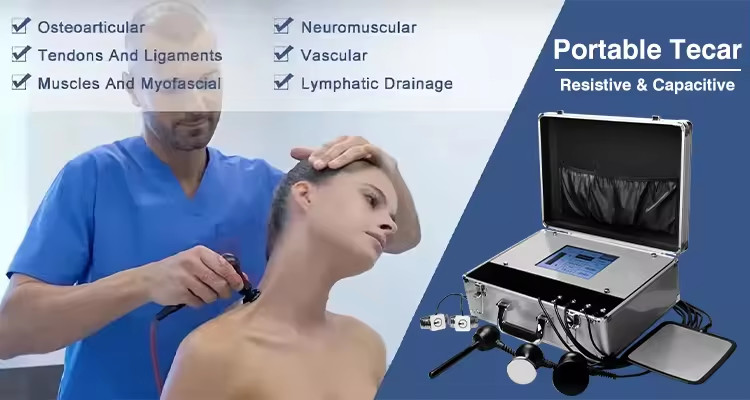 448khz Indiba Smart Tecar Therapy Back Pain Relief Physiotherapy Device