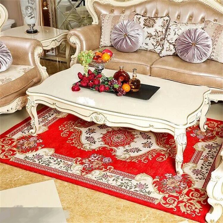 Jacquard 50%acrylic 40%polyester 10%cotton rug for living room