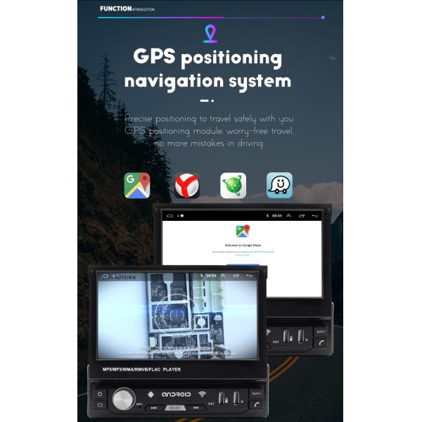 Android Car Player 7 Inch Universal Android Car Radio 1 Din Dvd Radio GPS GPS WIFI HD