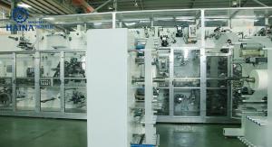 China Siemens System 300kw 500PPM Diaper Production Machine wholesale
