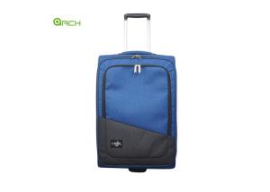 China Zippered Pockets 20 22 28 Inch Fashion Lightweight Trolley Luggage wholesale