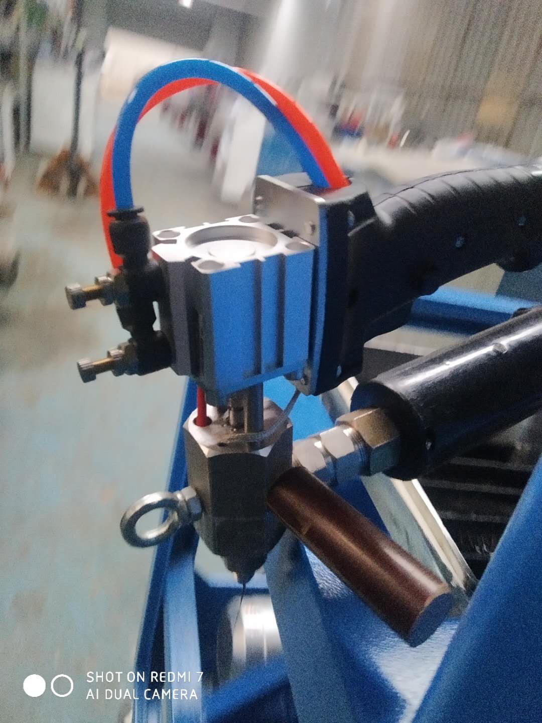 hollow glass hot melt sealing machine