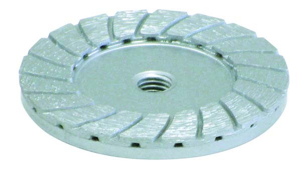 Silver Brazed 4.5 Diamond Grinding Wheel For Angle Grinder , High Performance
