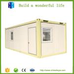 supply romania self contained steel frame container house with one-stop service