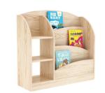 three level wooden kids school cabinet bag shelf with good quality
