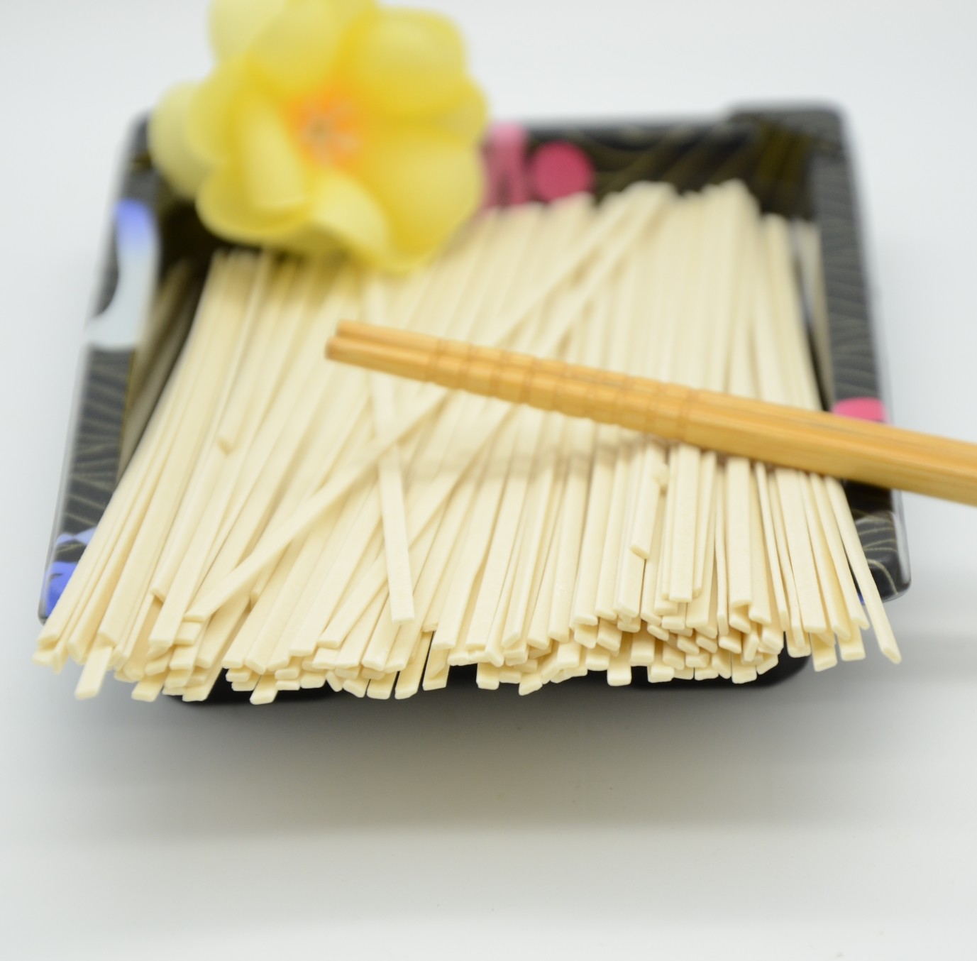 Straight 3mm Cooking Dried Udon Noodles For Sushi Japanese Cuisines