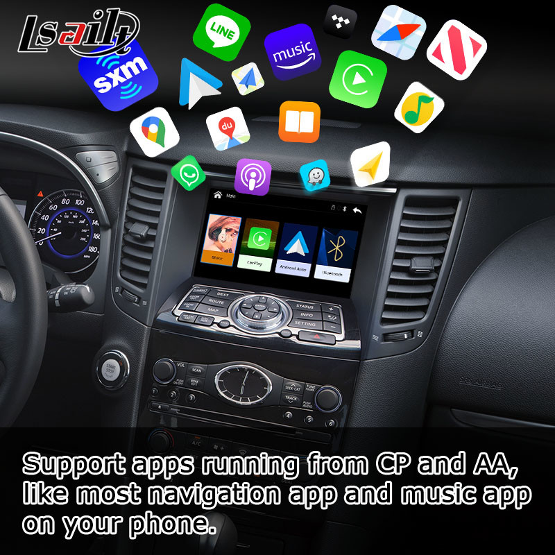 Infiniti FX35 FX50 FX37 FX QX70 IT06 HD screen upgrade with wireless carplay android auto