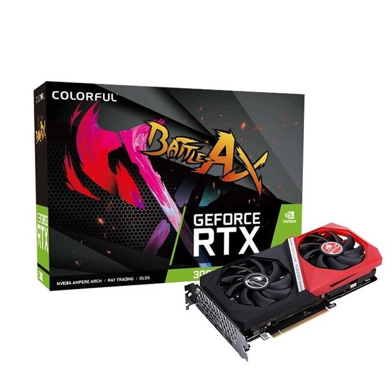 Colorful RTX 3060 12G LHR Miner Graphics Card GDDR6 192 Bit DirectX 12