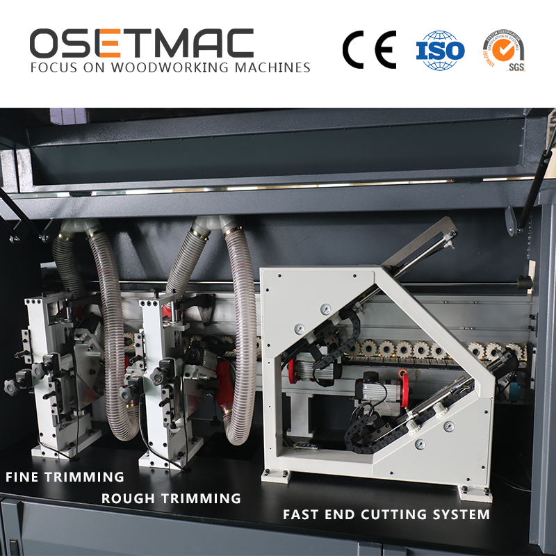SIEMENS Screen KDT Heavy OSETMAC SYS-568S Full Functions PVC Automatic Edging Machine