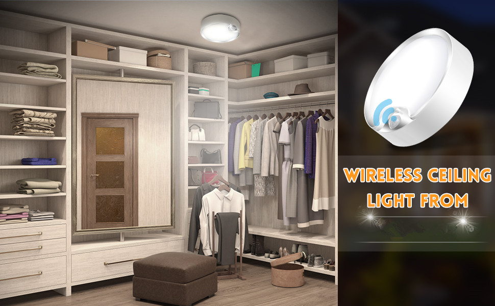Ultra Bright 80LED 300LM Battery Operated Motion Sensor Light