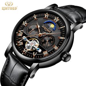 China KINYUED 2019 Creative Automatic Men Watches Luxury Brand Moon Phase Mens Mechanical Watch on sale