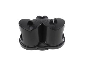 China Double Sided PVC Suction Cup Knife Sharpener Love Shape For Outdoor Sports wholesale
