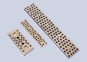 China Strengthening Brass Cast Bronze Bearings Slide Block -40~+300℃ wholesale
