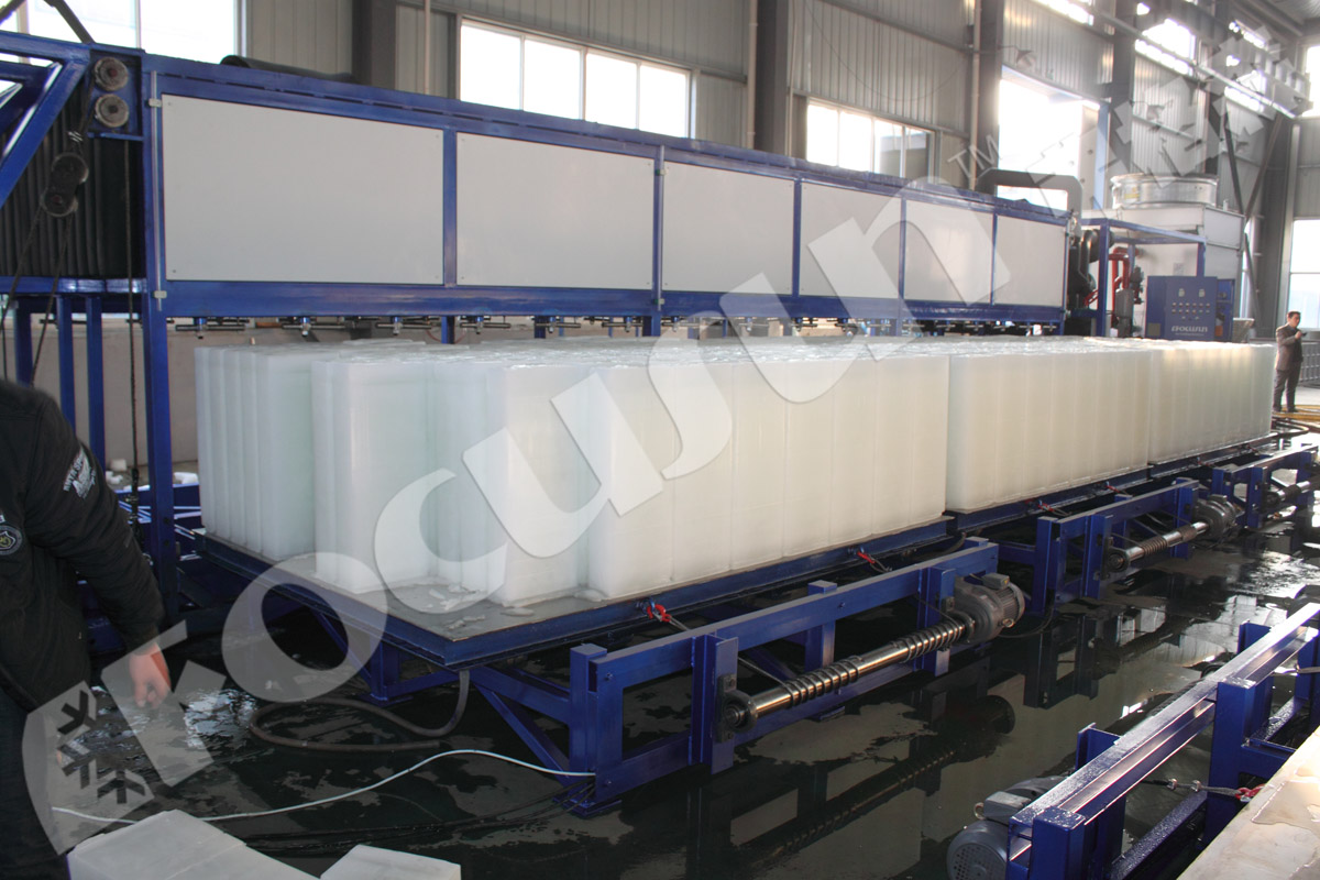 10ton Ice Storage Capacity Focusun Big Ice Block Making Machine for Hotel Industry