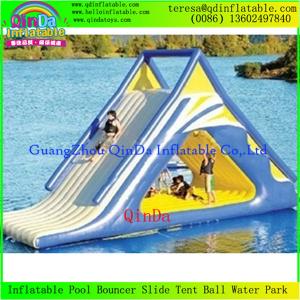China Best Selling Kids Amusement Park Inflatable Water Slide PVC Inflatable Slides For Sale on sale