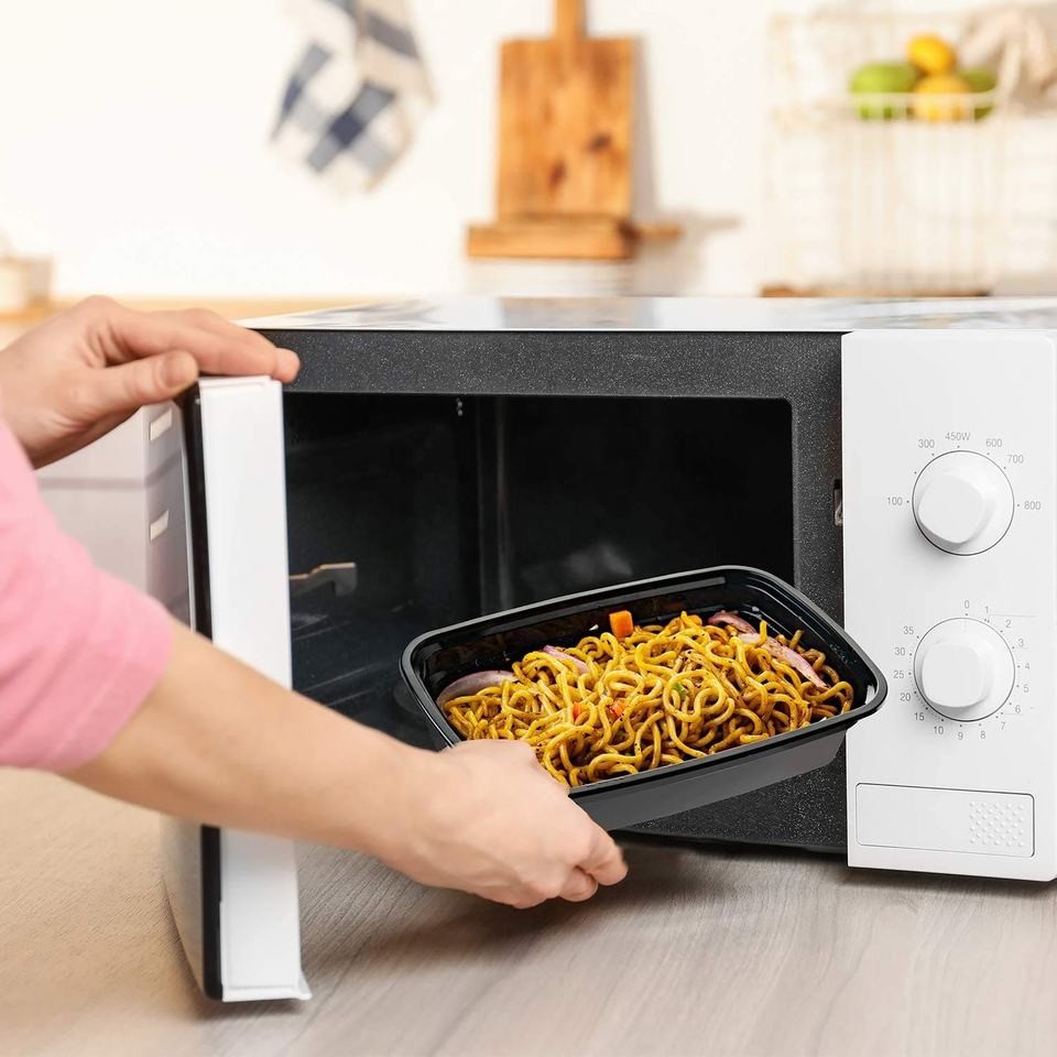 Hotsell Microwavable Custom 5 6 Compartment Bento Food Containers Take Away Disposable Plastic Lunch Bento Box