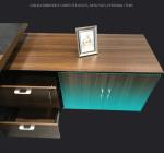 2023 DManufacturing Fashion CEO Executive Computer Wooden Modern Home Table