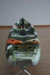 Innovative Design Kids Plastic Kayak Military Camo Painted Child Boat Adjustable