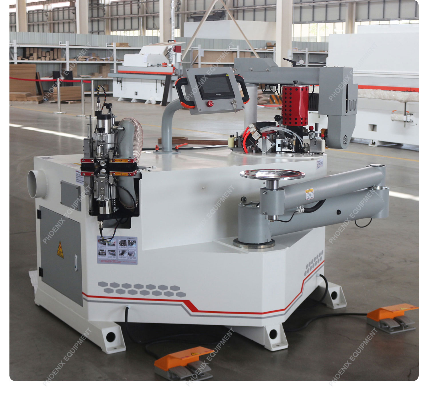 Fully Automatic Arc Edge Banding Machine with 12m/min Speed and Flexible Folding Arm