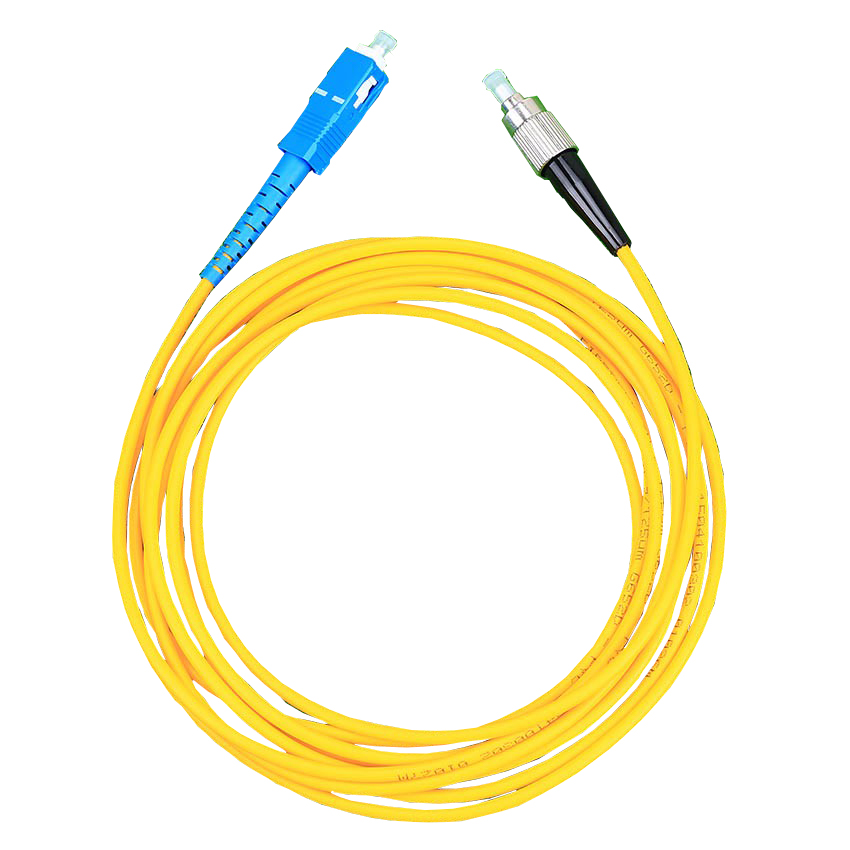 Optical Fiber Connection Function Customizable Length SC FC Optic Fiber Patchcord