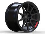 Matte Black Monoblock Forged Car Wheels 20 Inch For Audi R8 Aluminum Alloy Rims