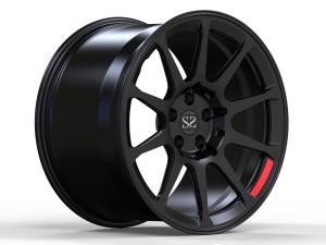 China Matte Black Monoblock Forged Car Wheels 20 Inch For Audi R8 Aluminum Alloy Rims wholesale