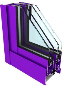 China 6063 Glue Injection Aluminium Window Frame Extrusions wholesale