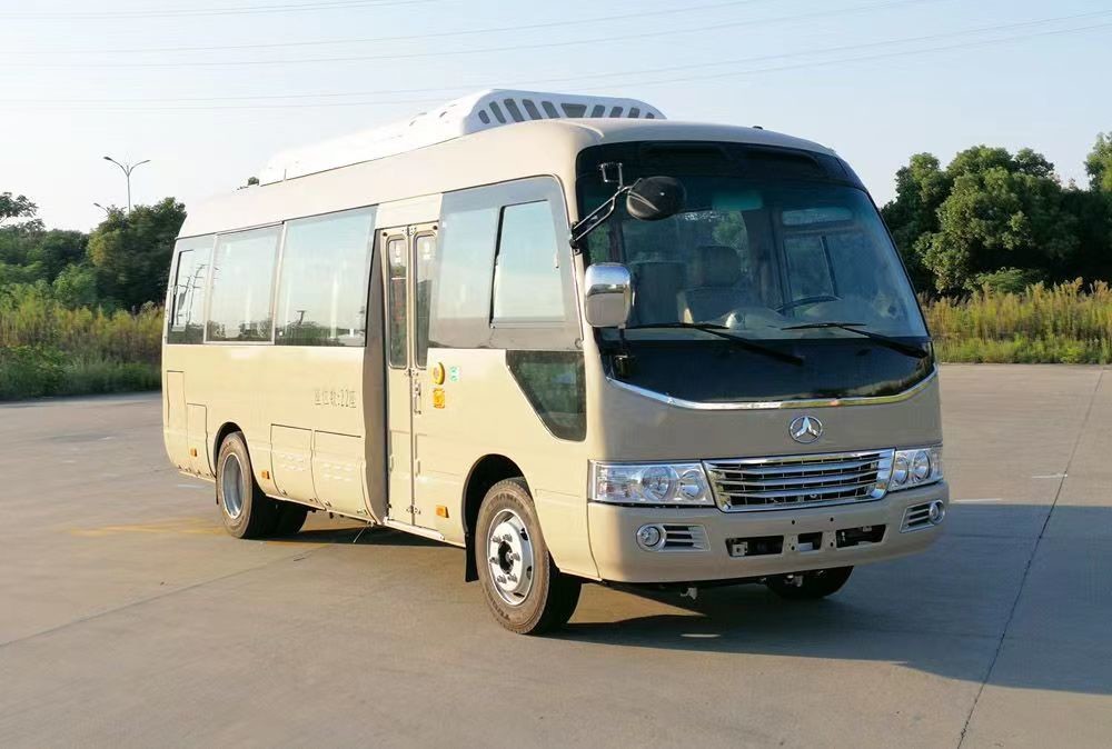 Jiangling 10-22-Seater Pure Electric Tourist Bus Transportation Reception Bus With 300 Kilometers Range