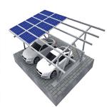 Galvanized Anodized Solar PV Panel Car Parking Racks
