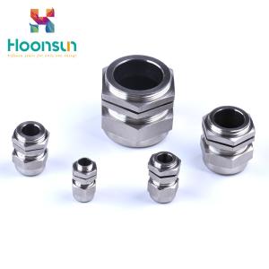 China NBR Sealing 10mm Stainless Steel Cable Gland IP68 Anti Aging wholesale