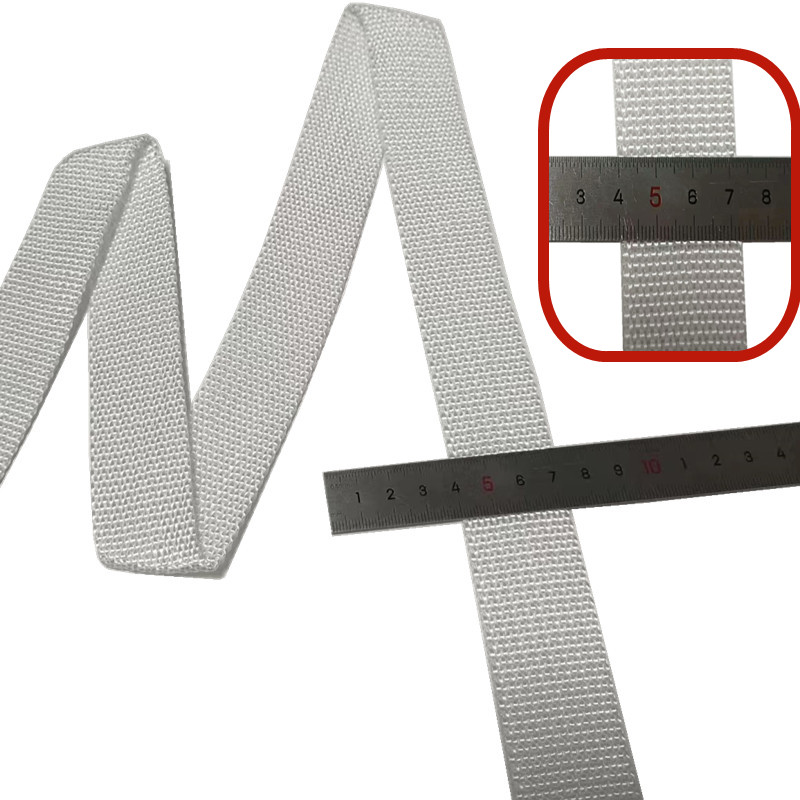 Multicolor Heat Transfer Polyester Webbing 3.2cm Polyester Lashing Webbing