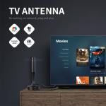 75 Ω Long Range Smart HDTV Digital Outdoor Magic Stick TV Antenna for Digital TV