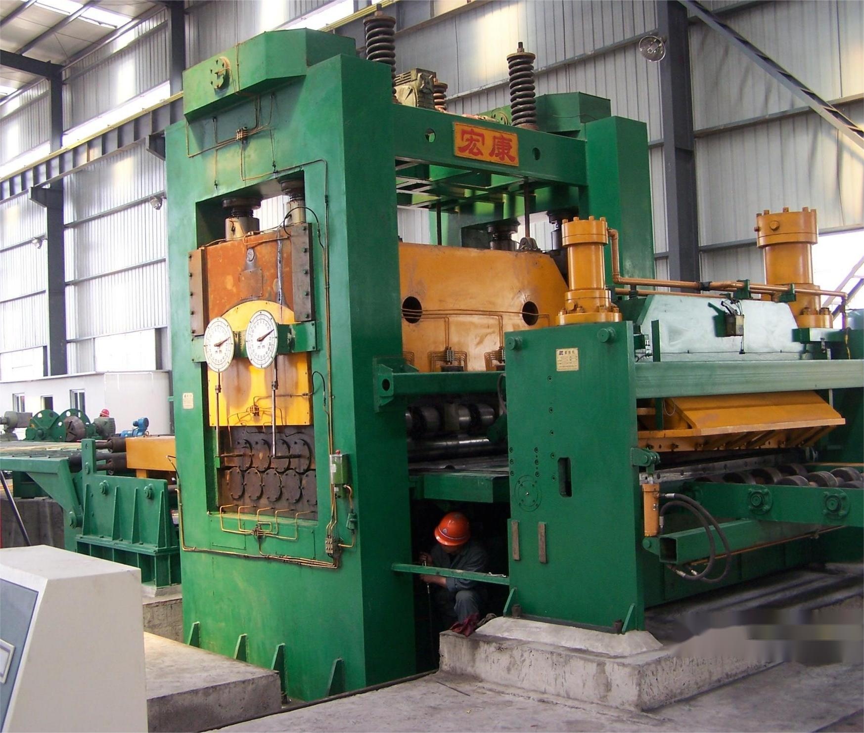 Long Service Life Thick Steel Shearing Machine for Industrial Metal Sheet Flattening