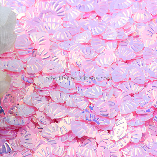 Thousand Choices Offered Seashell Sequin Sea Shell Shaped with Artware Design