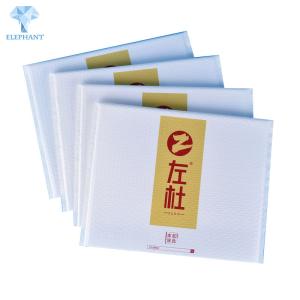 China BPA Free Waterproof Colored Bubble Bags Gold Foil Stamping wholesale