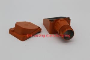 China Water Pump Adapter Die Cast Mold ADC12 SKD61 Steel With Orange Painting wholesale