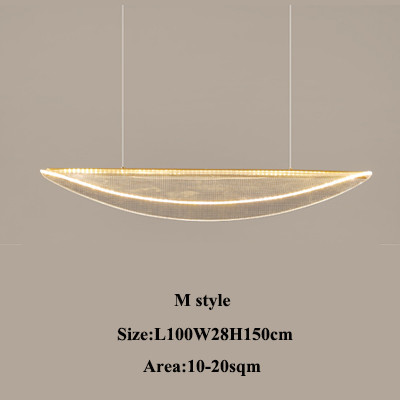 Modern LED Ceiling Pendant Lamp Home Dining Room Acrylic Lamp(WH-AP-585)