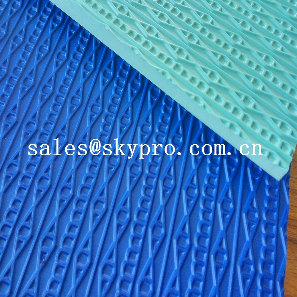 Durable eva shoe sole blue and green 3D printing 2-6 mm Thickness