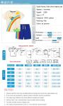 In stock Baby Kids clothing short set 100% cotton fashion top and short kids boy