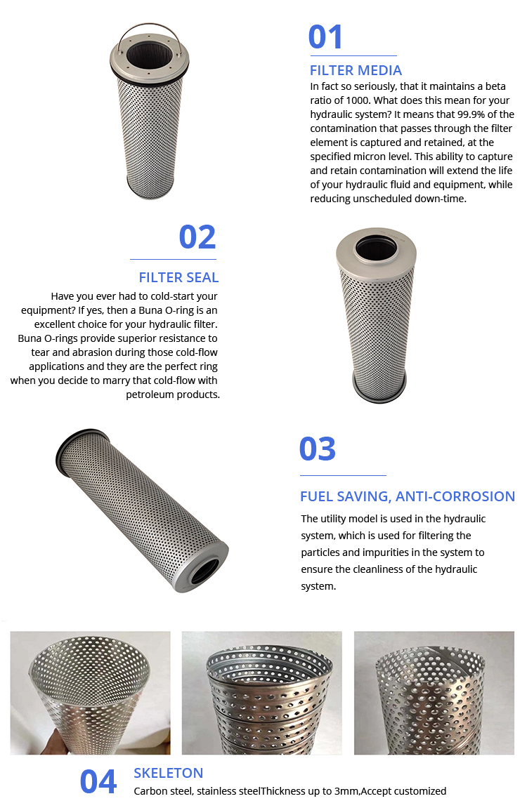 V5.1260-06 V5126006 Hydraulic oil Filter Element excavator element hydraulic filter