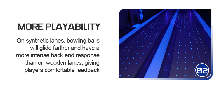 Accpeted OEM Latest Design Durable Entertainer Center Bowling Lanes and Ball Outlet