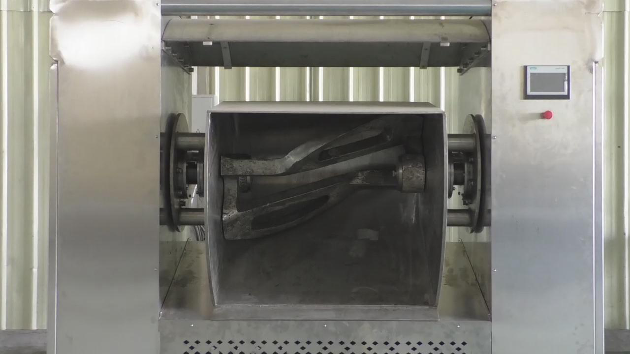 Commerial 250KG Biscuit Mixer Machine Horizontal Dough Mixer High Speed dough mixing
