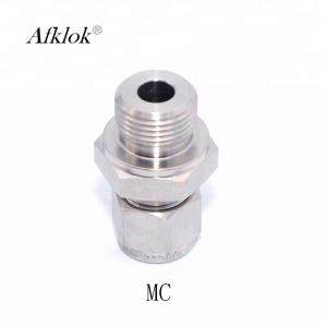 China Stainless Steel Male NPT Connector Union SS316 Screwed Tube Fittings wholesale