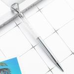 Big Crystal Diamond Ballpoint Pen 1.0mm Fashion Shiny Metal Gift Ball Pen