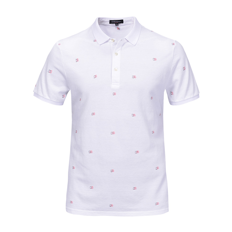 Casual Mens Polo Style Shirts , Mens Cotton T Shirts Gross Weight 0.25 Kg