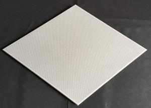 China Decorated Dia 2.3mm White Clip In Ceiling Sound Absorption Easy Installation wholesale