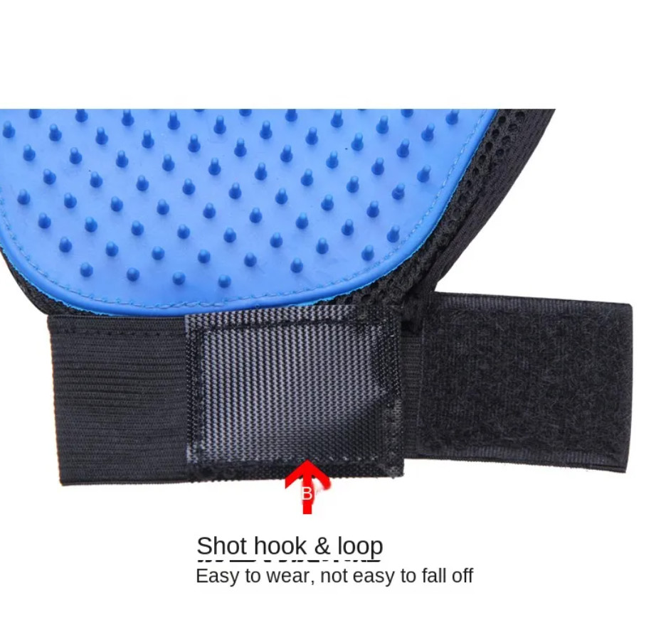 Soft Silicone Pet Grooming Brush Glove Enhanced