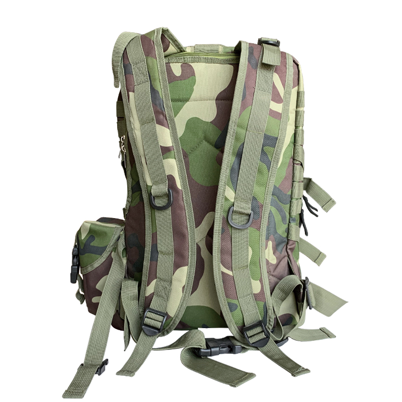External Frame Multi-function Bag 55L Backpack for Mountaineering Training Combat Camping