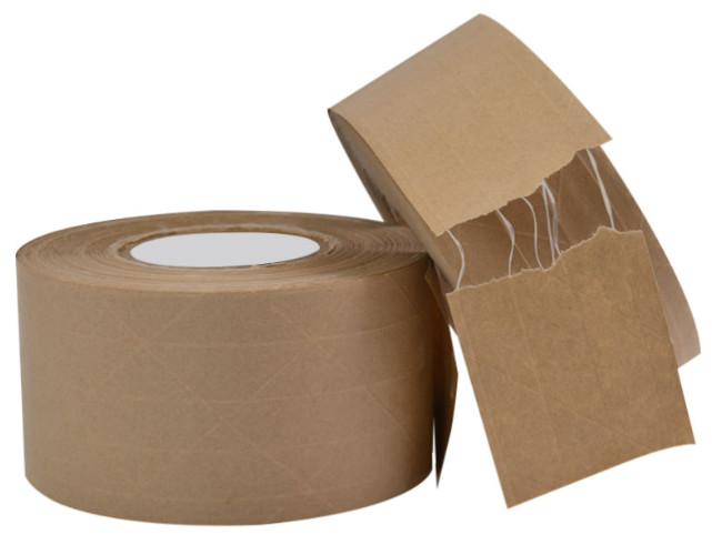 Water Activated Kraft Paper Sealing Tape, Environmentally Friendly High-Viscosity Packaging And Sealing Tape